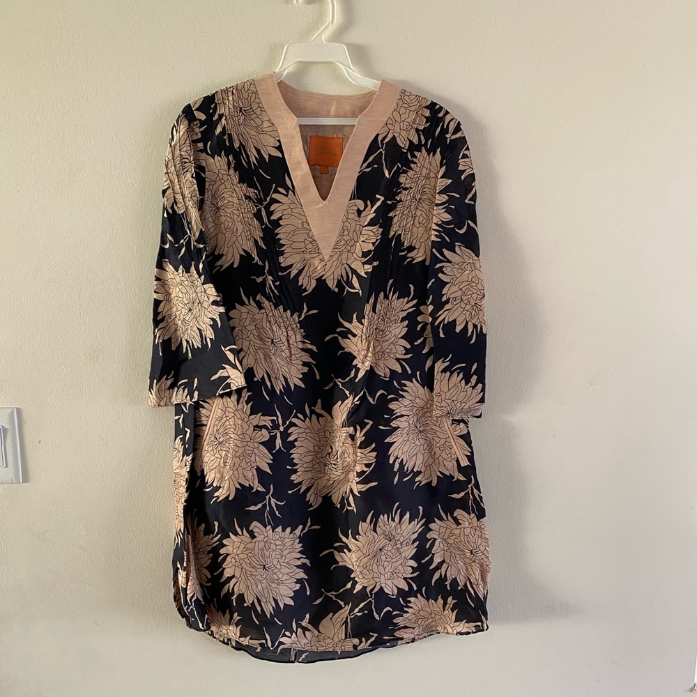 Olga Kapustina Chrysanthenum Dress (black) - Picture 3 of 5
